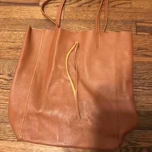 Italian Leather Tote